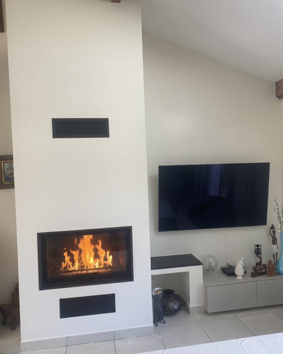 Insallation d'un insert Schmid a Dardilly