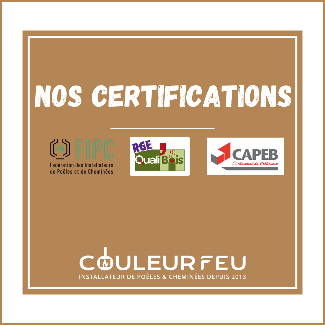 Couleur Feu, une entreprise certifiée