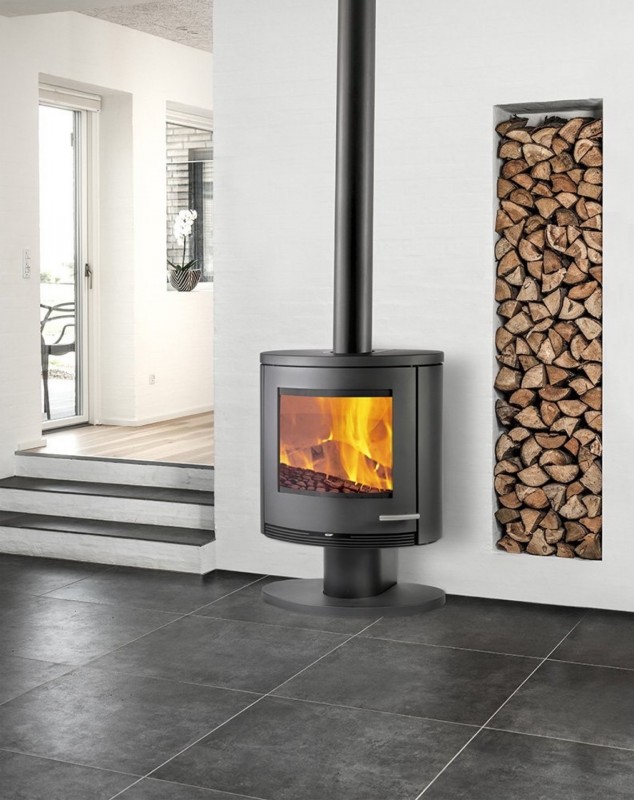 Vente et pose de poêle de la série de poêle à bois TT22 à Lyon 9ème et ses environs